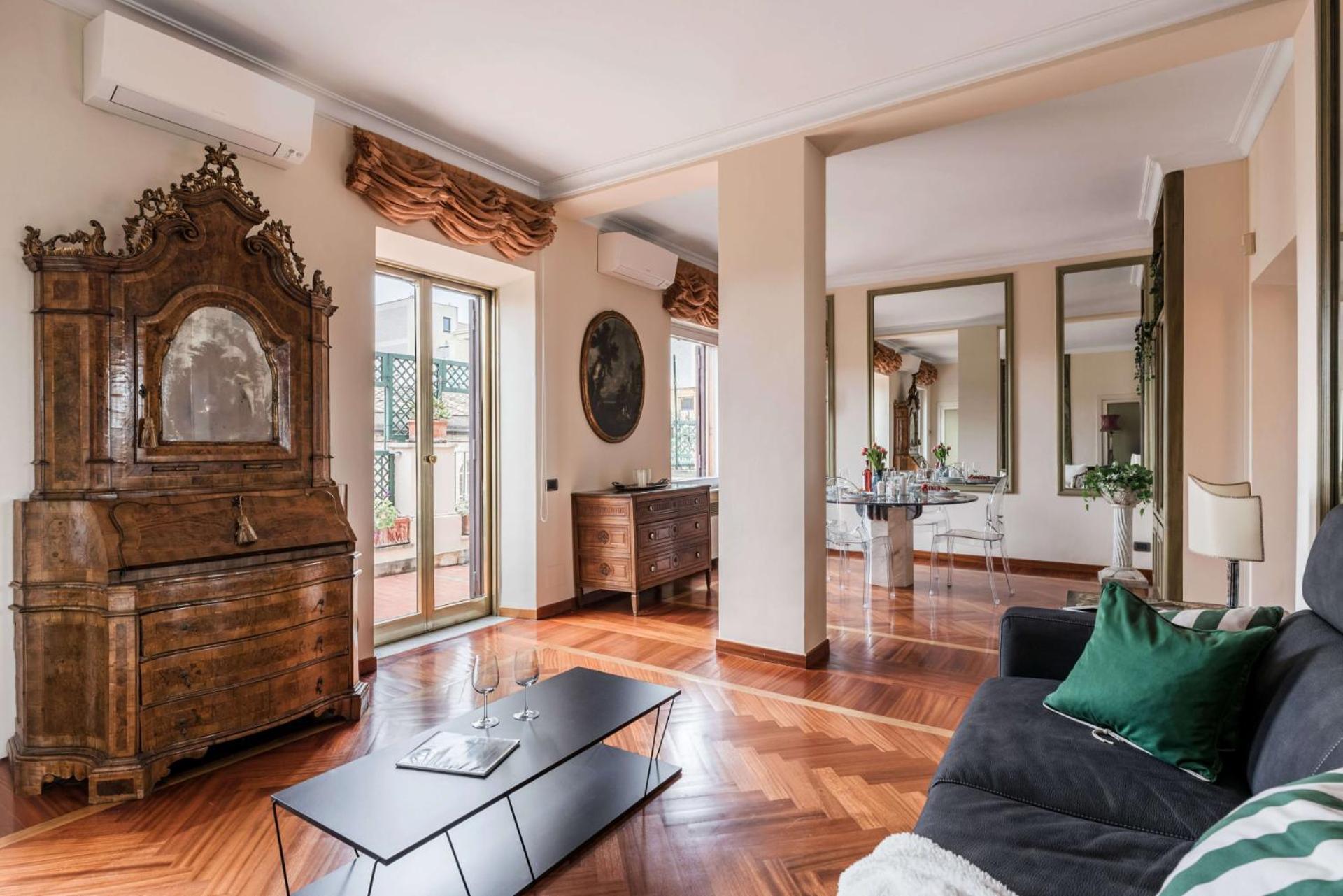 Appartamento The Rent - One-bedroom In A Quiet, Classically Styled Corner Near The Quirinale